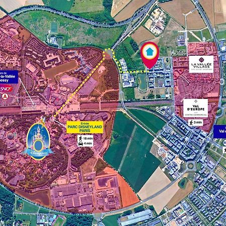 Disneyland-Paris, Studio 2 Pers, Wifi Serris Zewnętrze zdjęcie